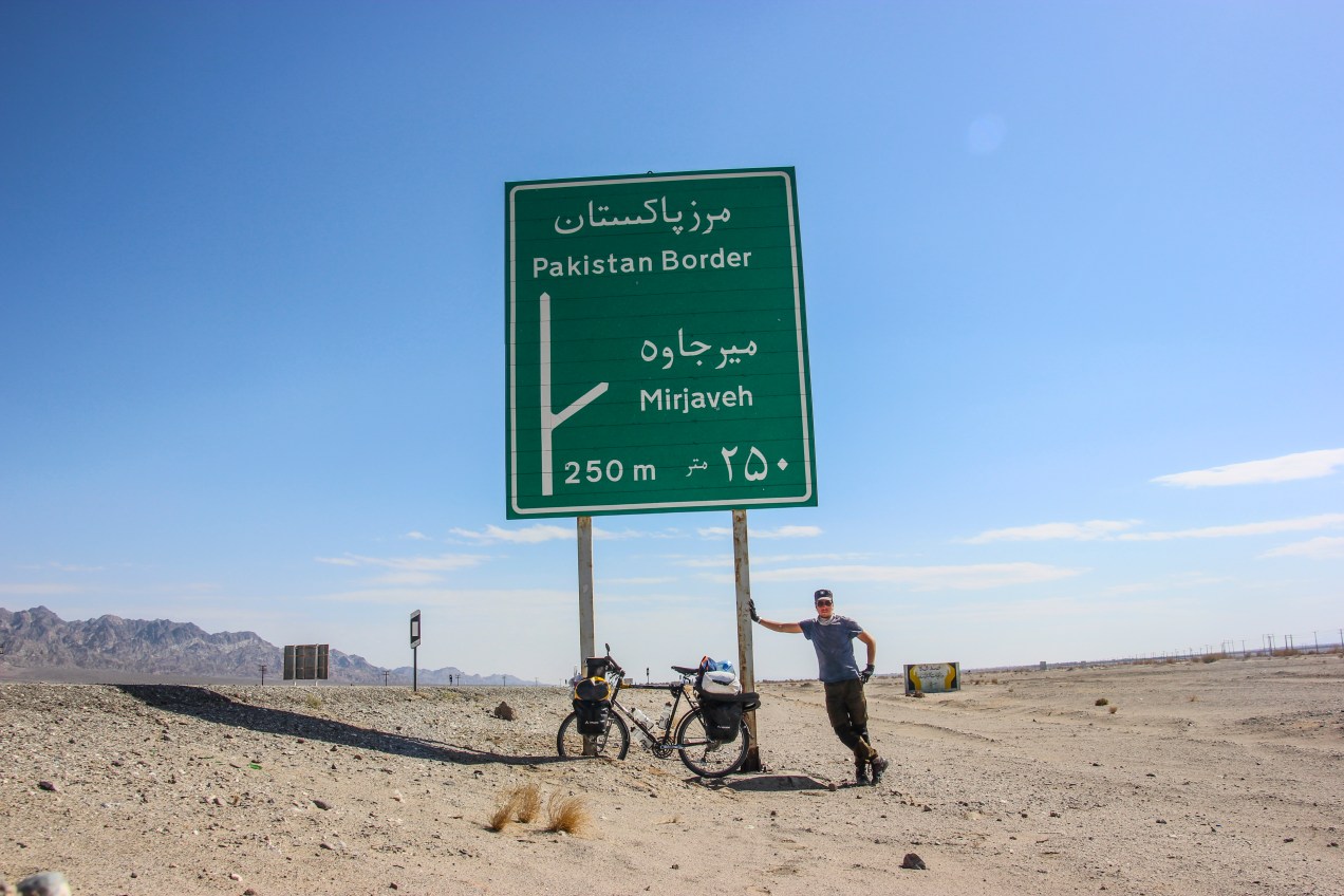 A few kilometers from the tiny desert border crossing between Iran and Pakistan 