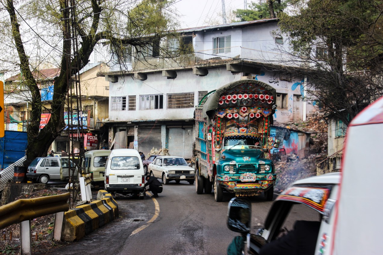 Not far from the village of Abottabad, where Osama bin Laden was found and killed.