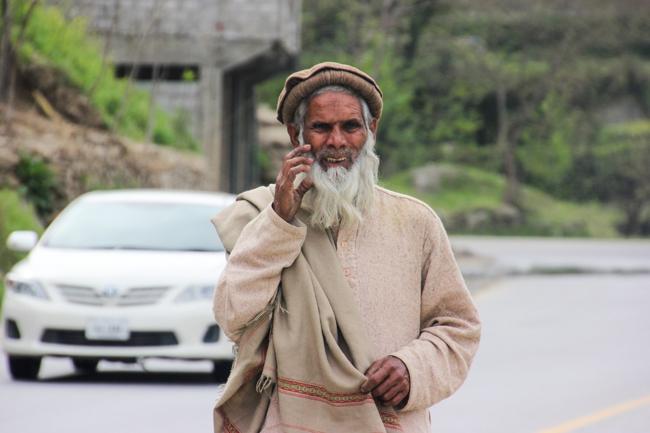 One of all the very photogenic old bearded men that lives in Pakistan.