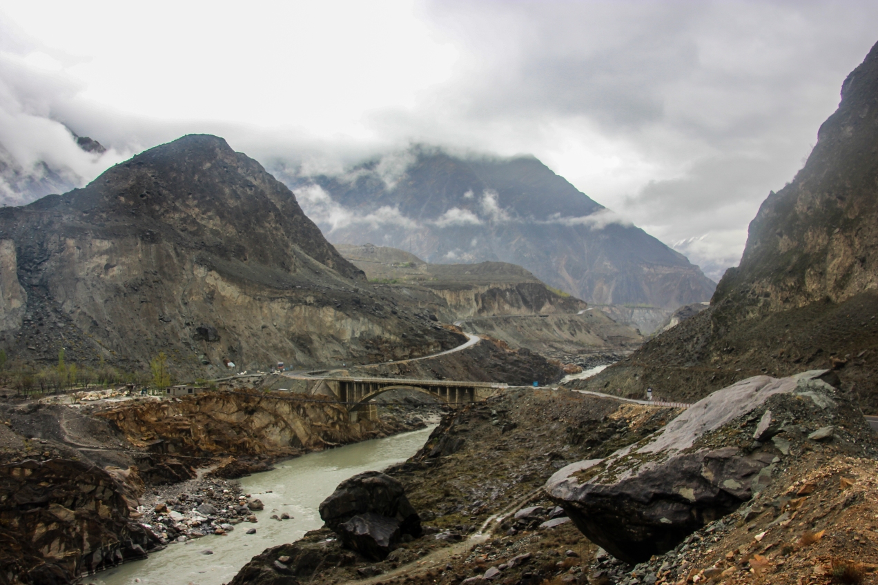 Right before entering the legendary Hunza valley
